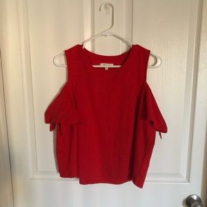 Red Madewell top